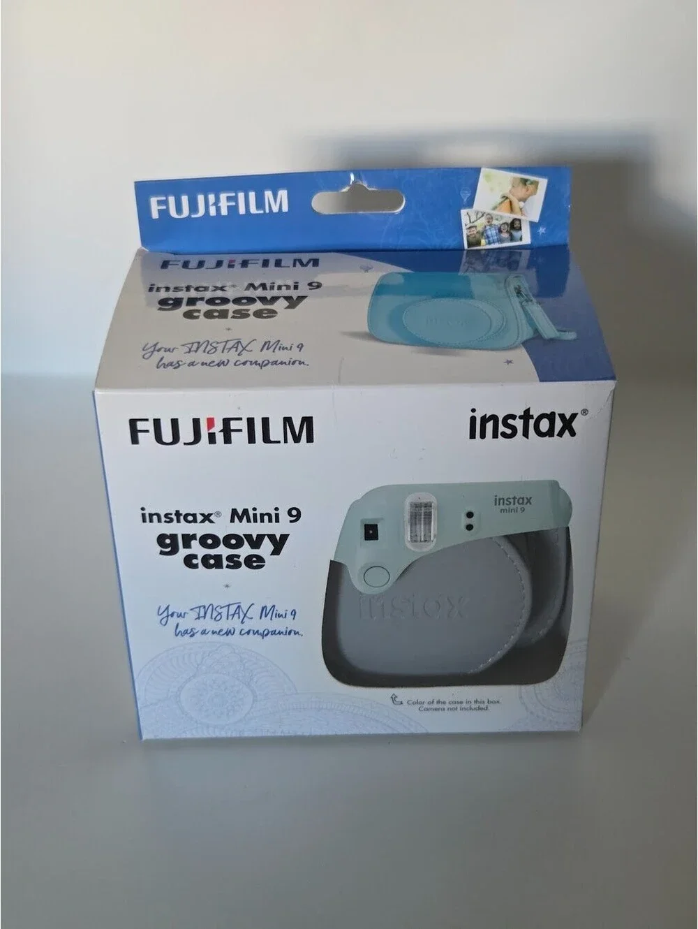 Fujifilm Instax Mini 9 Groovy Camera Case With Strap Grey